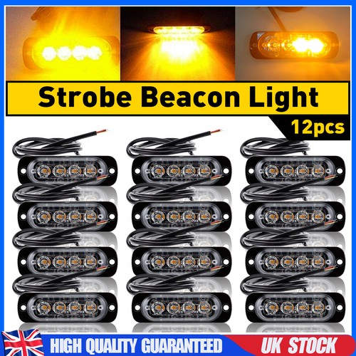12x amber car 4led - 12x,