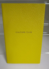 Smythson Yellow Leather