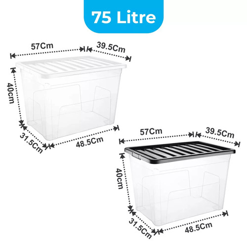 Plastic storage boxes with - plastic,