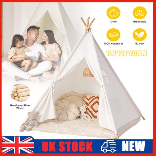 Large canvas kids teepee - large,