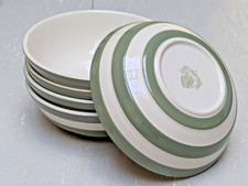 5 x T G Green Cornishware