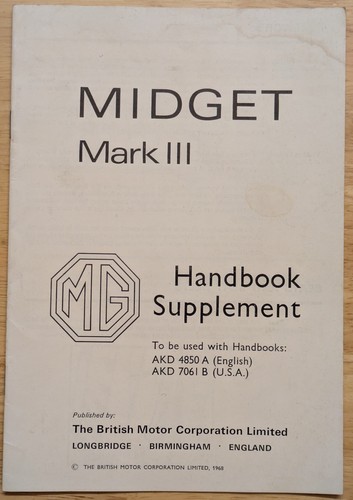 Midget 1969 handbook - midget,