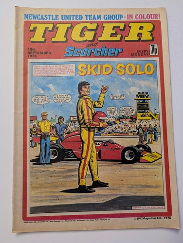 Tiger and scorcher - comic, 18th