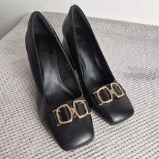 M & S WIDE Fit Leather Block