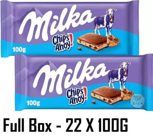 Milka chips ahoy - chips, |