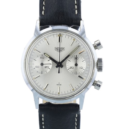 Heuer 7721 silver dial - heuer,