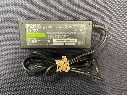 Genuine sony vgp ac19v20 - vgp-ac19v20, 19.5v