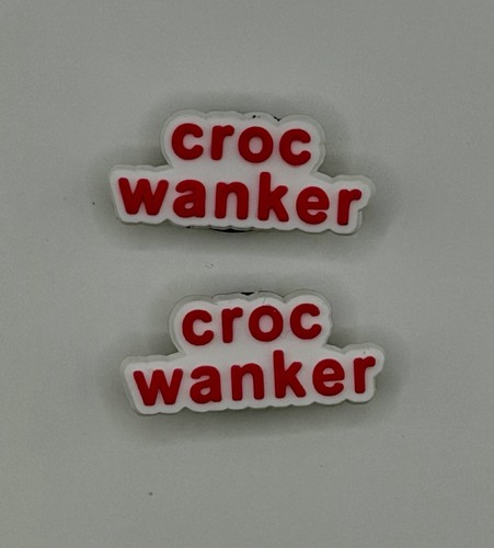 Swearing shoe charms - shoe,
