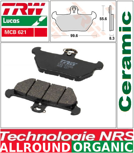 Front brake pads - brake, trw