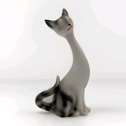 Mcm cat figurine - figurine, grey