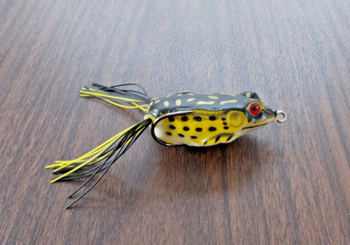 Bass fishing topwater frog - bass,