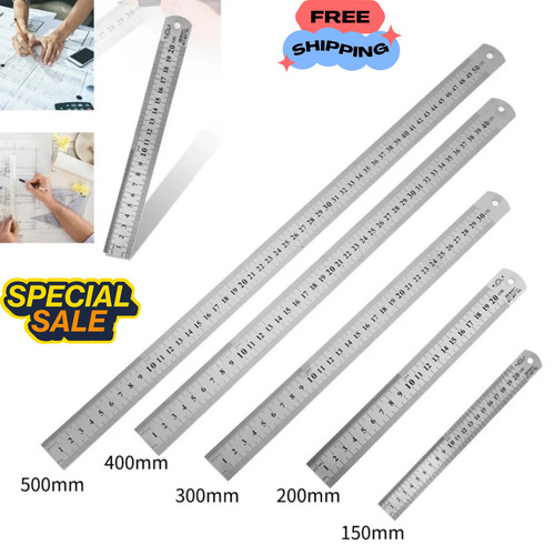Metal stainless steel - steel, ruler