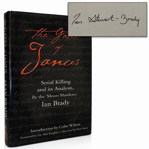 Ian brady signed book - ian, the