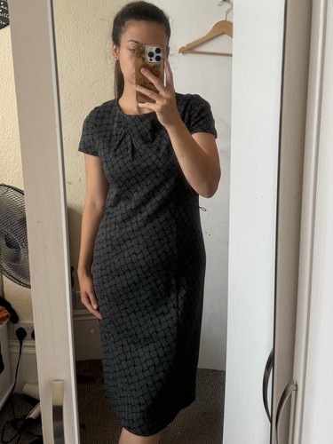 Grey black check - check, pencil