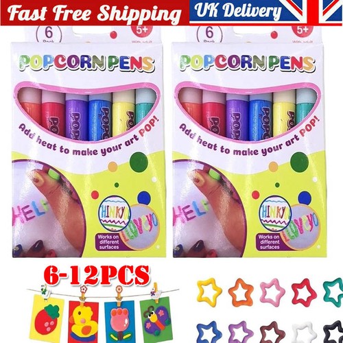 12pcs magic popcorn pens - popcorn,