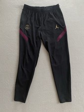 Nike Air Jordan PSG Paris Saint Germain Black Purple Joggers Pants Size Medium