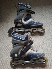 Mens K2 Roller Blades Inline Skates UK size 10 EXO Tech 6.0 