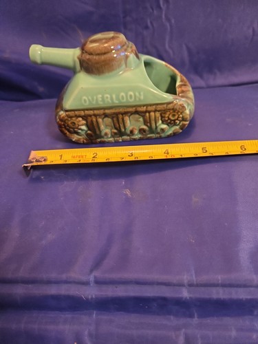 Vintage novelty ceramic tank
