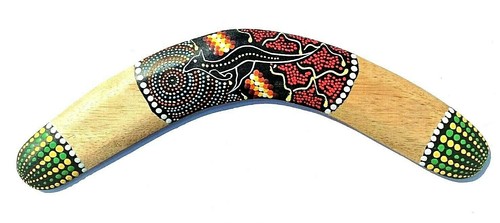 Aboriginal style painted - style,