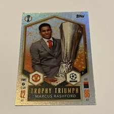 Trophy Triumph Marcus Rashford Match Attax 2024/2025 Manchester 24/25 # 436