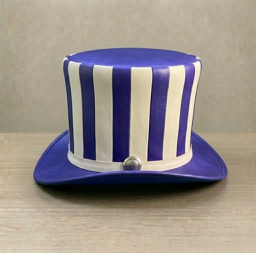 Blue white striped - striped, top