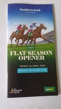 Sandown Race Card 24/4/26 2026