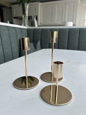 Candlestick Holders set of 3 Taper candle holders, Wedding, occasions