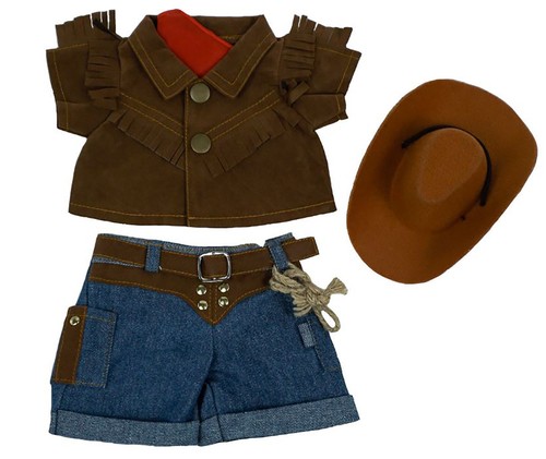 Cute cowboy outfit - outfit, teddy