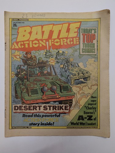 Battle action force comic 15th - battle,