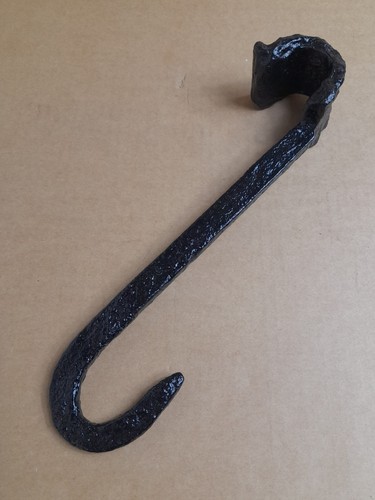 Large antique hand - large, hand-forged