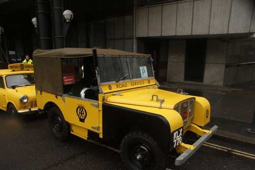 Photo 6x4 view aa jeep - view, of