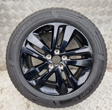 17"PEUGEOT EXPERT (2016-25), GENUINE BLACK ALLOY WHEEL 215 60 17C Hankook tyre