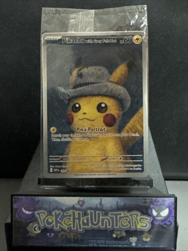 Pokemon card van - card, pikachu