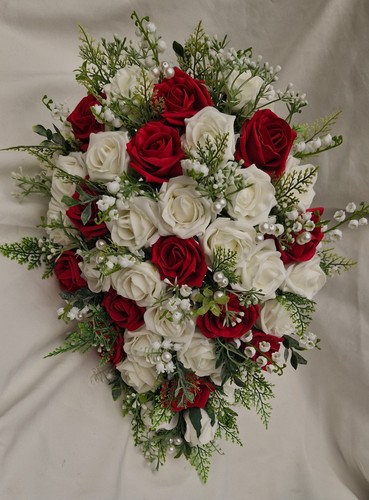 Wedding bouquets red flowers - wedding,