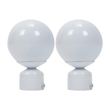 2Pcs Window Curtain Rod