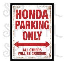Honda Parking Retro Replica