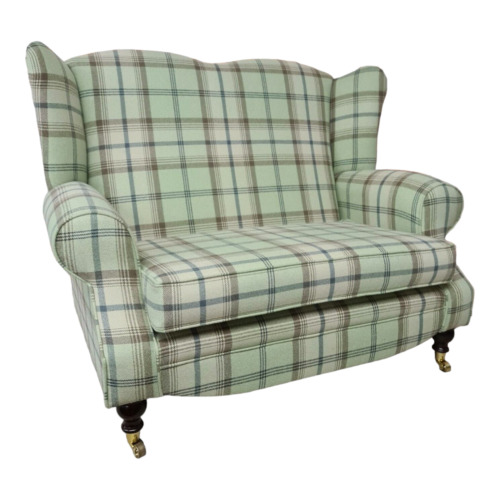 Wing back queen - anne, cottage