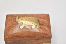 Vintage Indian Brass Inlay