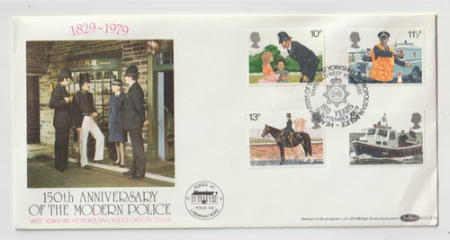 1979 fdc police - gb,