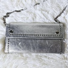 J&M DAVIDSON Silver Leather