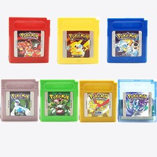 Pokemon GBC 16 Bit Game Cartridge Video Console Card Retro Gaming Collection