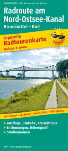Cycle route along - the, kiel