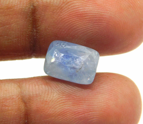 Natural unheated blue sapphire - blue,