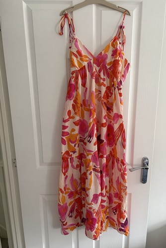 Zara women floral dress size - zara, l