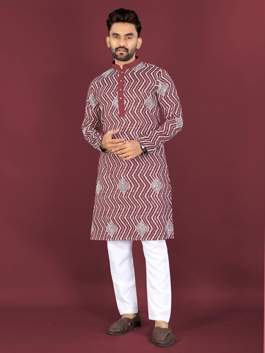 Men soft silk kurta - men's,