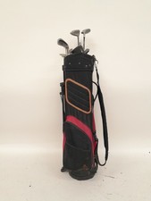 Vintage Top Flite Golf Club Bag with 13 Mixed Clubs - HOWSON, Forgan's & More