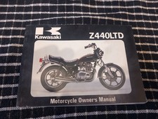 Kawasaki Z440LTD owners manual 1980