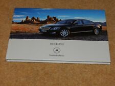 Mercedes-Benz S-Class GERMAN sales brochure - August 2006 S320-S65 AMG HARDBACK