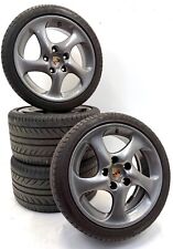 Porsche 996 Turbo & C4S 18" Turbo II Hollow Spoke Alloy Wheels - 8x18 11x18
