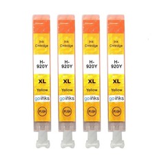 4 Yellow Printer Ink